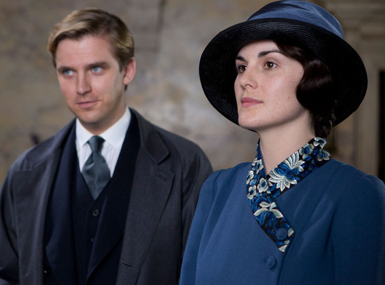 Dan Stevens, Michelle Dockery, Downton Abbey Dan Stevens, Michelle Dockery, Downton Abbey
